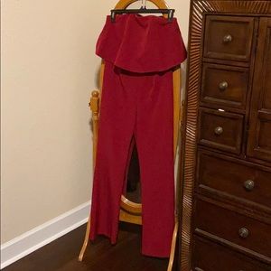 Gianni Bini strapless jumpsuit